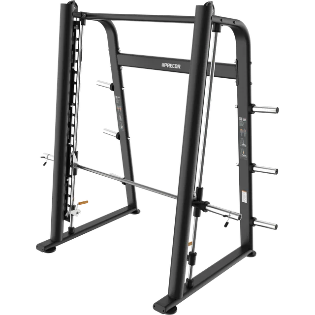 Precor Vitality VBR6802 Smith machine with dark frame